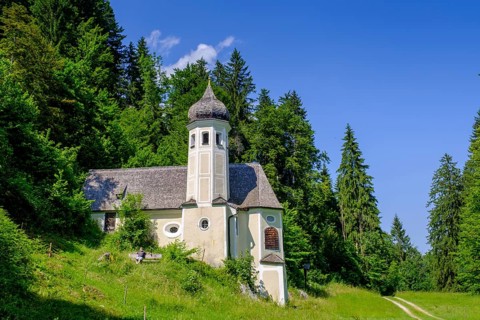 Ölbergkapelle bei Sachrang, Sachranger Tal, Chiemgau, Upper Bavaria, Bavaria, Upper Bavaria,