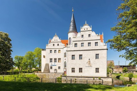Wasserschloss Oberau, Meissen District, Saxony, Germany
