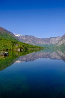 Bohinjsko jezero, Lake Bohinj, Upper Carniola, Slovenia