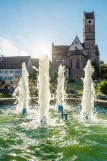 Monastery and monastery church, Alpirsbach, Northern Black Forest, Black Forest, Baden-Württemberg,