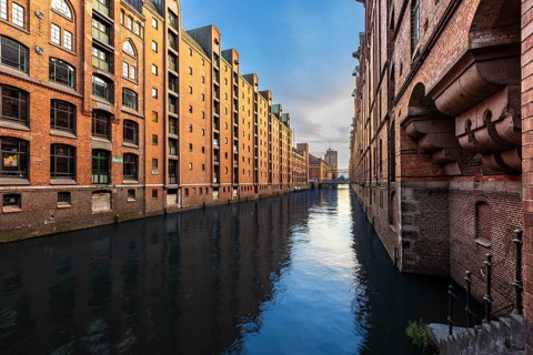 Warehouses in Hamburg's Speicherstadt, Hamburg, Germany