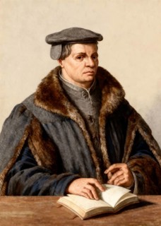 Thomas Müntzer, 1489 – 1525, German preacher and theologian, digitally edited after a print by