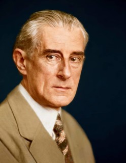 Joseph Maurice Ravel, 1875 – 1937, French composer, pianist and conductor, leading musician in