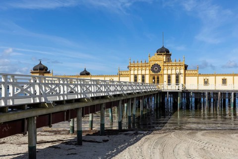 Cold bath house, Kallbadhus in Varberg, Sweden