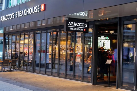 ABACCO'S STEAKHOUSE in the city center of Mannheim