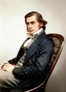 Thomas Henry Huxley, 1825 – 1895, English biologist and anthropologist, specialized in comparative