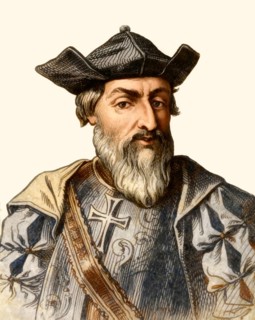 Vasco da Gama, c. 1460s – 1524, Portuguese explorer, digitally edited