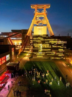 Advertising for participation in the referendum on the Olympic bid of North Rhine-Westphalia, with