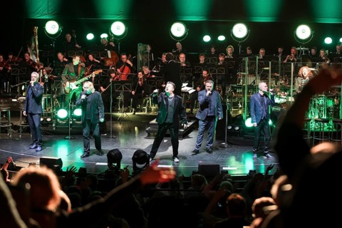 The Prinzen, consisting of the singers Jens Sembdner, Tobias Künzel, Sebastian Krumbiegel, Henri
