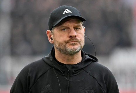 Coach coach Steffen Baumgart 1. FC Union Berlin FCU portrait MHPArena, MHP Arena Stuttgart,