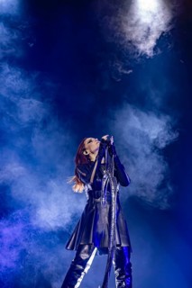 Simone Simons, singer of Epica, live on Arcane Dimensions Tour 2026 at Munich's Zenith on 17.01