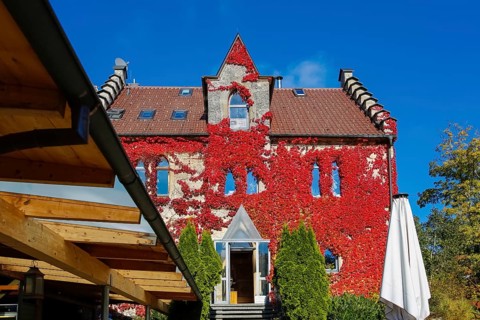 Restaurant Altes Forsthaus near Lichtenstein Castle, restaurant, restaurant, historic building,