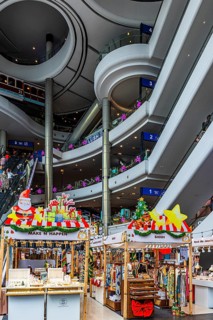 Themed shopping mall, luxury stores, Terminal 21, Bangkok, Thailand's metropolis, Thailand