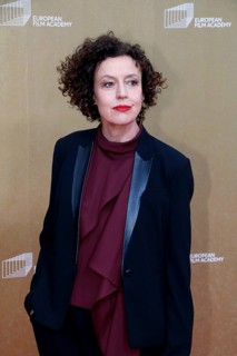 Maria Schrader arriving at the European Film Awards at the House of World Cultures in Berlin on 17
