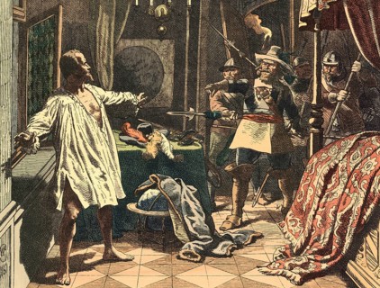 Albrecht von Wallenstein, the imperial generalissimo in the Thirty Years' War, was murdered on 25