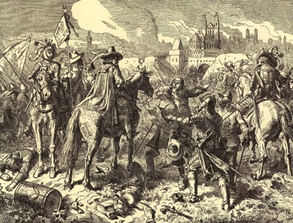 Events of the Thirty Years' War, conquest of Magdeburg by imperial troops led by Count Johann