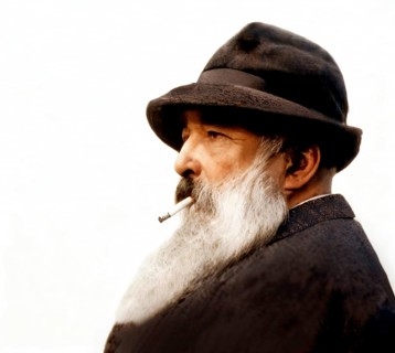 Claude Monet, 1840 – 1926, French painter and founder of Impressionism, digitally optimized based