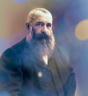 Claude Monet, 1840 – 1926, French painter and founder of Impressionism, digitally optimized based