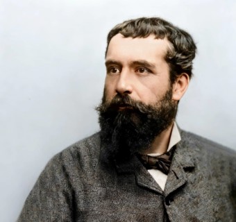 Claude Monet, 1840 – 1926, French painter and founder of Impressionism, digitally optimized based