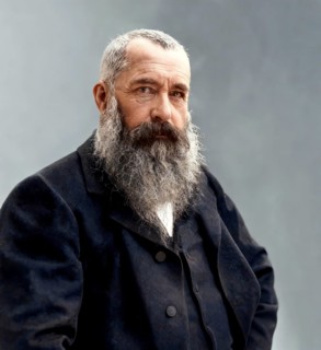 Claude Monet, 1840 – 1926, French painter and founder of Impressionism, digitally optimized based