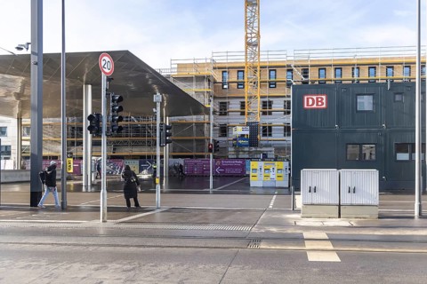 Construction work at Ulm Central Station: Until January 19, 2026, there will be no long-distance