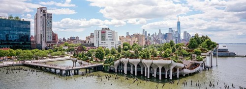 Little Island, Pier 54, New York, USA