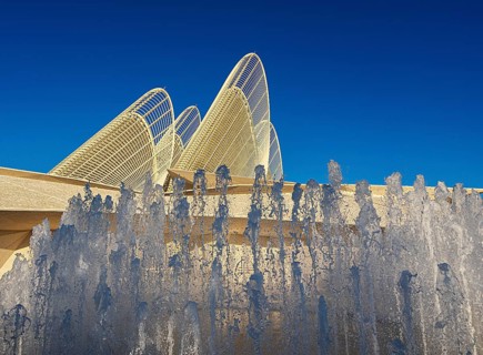 Zayed National Museum in Abu Dhabi, memorial to the late Zayed bin Sultan Al Nahyan, the museum is