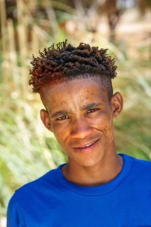 Namibian man from the Nama tribe, Namibia