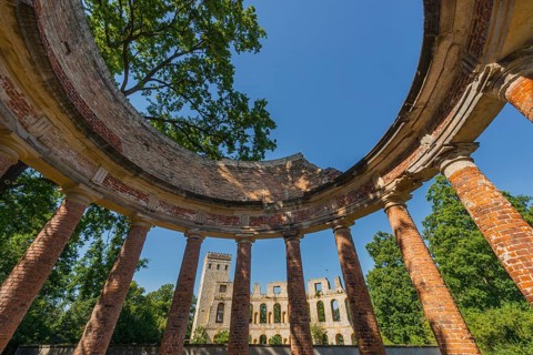 Architectural presentation at Ruinenberg, Sanssouci, Potsdam