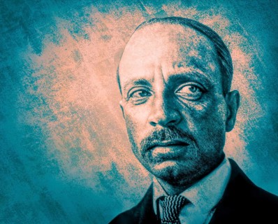Portrait of Rainer Maria Rilke, 1875 – 1926, Austrian poet and novelist, digitally edited