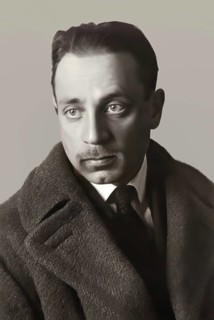 Portrait of Rainer Maria Rilke, 1875 – 1926, Austrian poet and novelist, digitally edited
