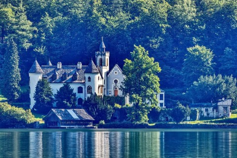 A, Hallstatt, hdr