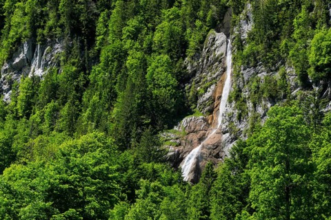 Sulzbachfall, Klöntal, Kantom Glarus, Switzerland