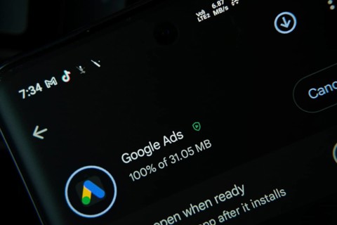 Dhaka, Bangladesh- 27 July 2025: Google Ads app from Google Playstore is displayed on a smartphone