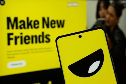 Dhaka, Bangladesh - 18 March 2025: The logo of Yubo is displayed on a smartphone screen, and the