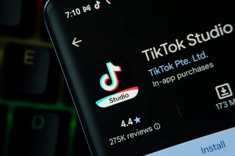 Dhaka, Bangladesh- 27 July 2025: tiktok Studio app from Google Playstore is displayed on a