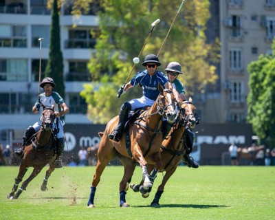Scene at the 132nd Argentinean Open Polo Championship (Spanish 132nd Abierto Argentino de Polo de