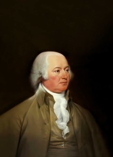Portrait of John Adams, 1735 - 1826, second President of the United States, digitally optimized,