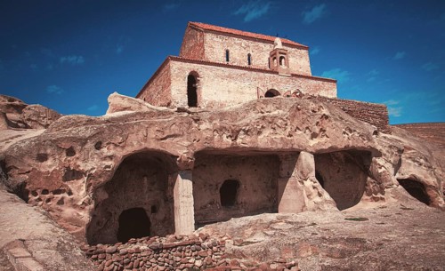 Uplistsikhe, an ancient cave city, one of the first cities in Georgia, is a UNESCO protected site