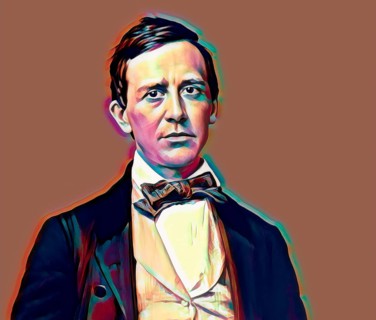 Stephen Collins Foster, 1826 – 1864, American composer, digitally optimized