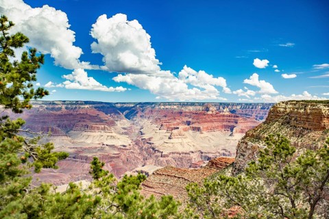 Beautiful landscape of the grand canyon, arizona