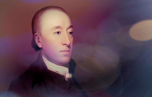 Portrait of James Hutton, 1726 – 1797, Scottish geologist, agriculturalist, chemical manufacturer,