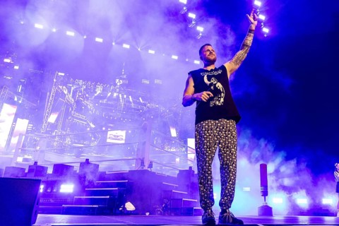 FiNCH on his Arena Tour 2025 at the ZAG Arena in Hanover on 8 October 2025