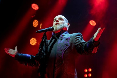 Martin Engler, Singer, Mono Inc., Dark-Rock Band, D, live on Live 2025 Tour at Columbiahalle Berlin