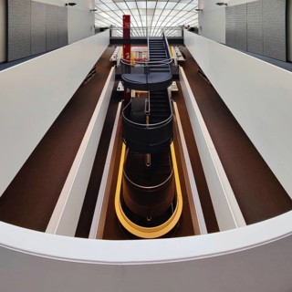 Philologische Bibliothek der Freien Universität Berlin, auch Berlin Brain genannt weil das Gebäude