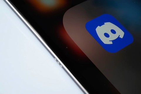 Dhaka, Bangladesh- 03 Oct 2025: A close up of an iPad screen displaying the Discord app