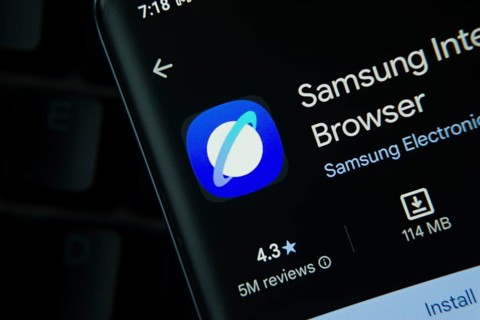 Dhaka, Bangladesh- 27 July 2025: Samsung Internet Browser app from Google Playstore is displayed on