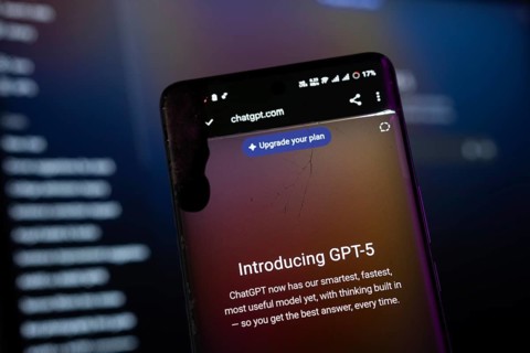 Dhaka, Bangladesh- 09 aug 2025: A smartphone screen displaying the OpenAI GPT-5 with the website is