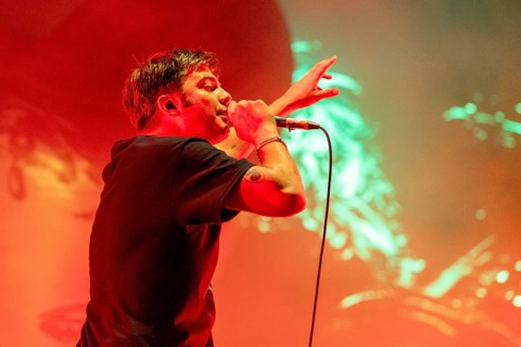 Grian Chatten, Singer, Fontaines D.C., Post Punk, Music Band, Ireland, open air at the Citadel