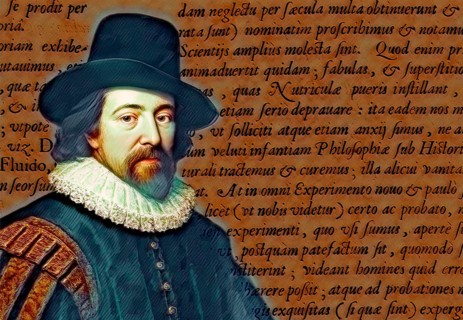 Portrait of Sir Francis Bacon, Baron Baco of Verulam, 1561 - 1626, English lawyer, statesman,